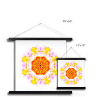 Creativity Mandala Fine Art Print with Hanger