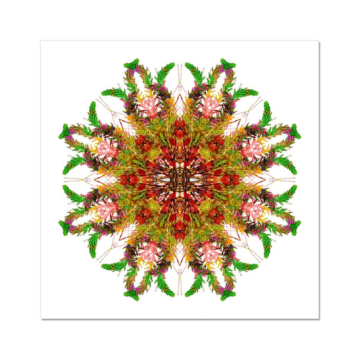 Bounty Mandala Wall Art Poster