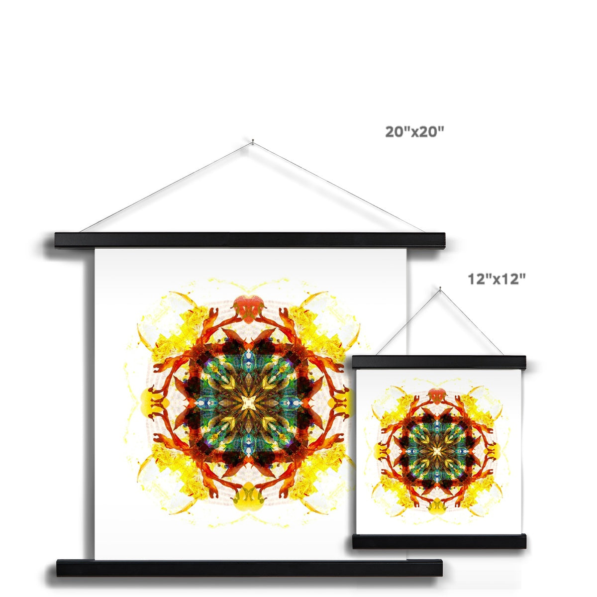 Earth Healing Fine Art Print with Hanger
