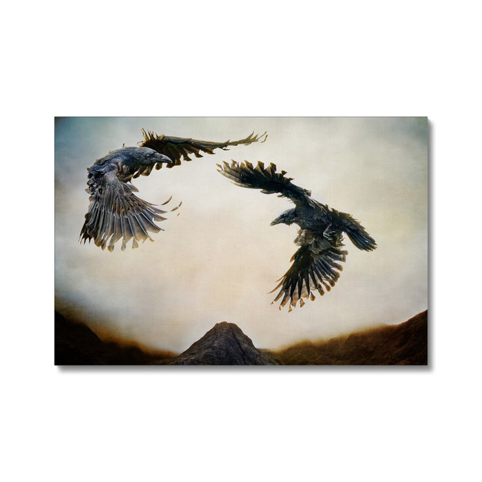 Odin's Ravens Canvas