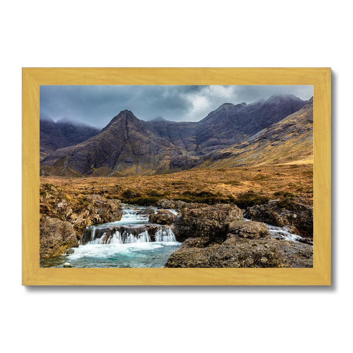 Fairy Pools, Isle of Skye Antique Framed Print