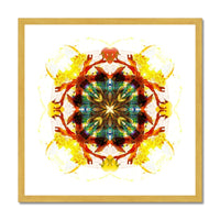 Earth Healing Antique Framed Print