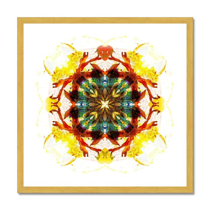 Earth Healing Antique Framed Print