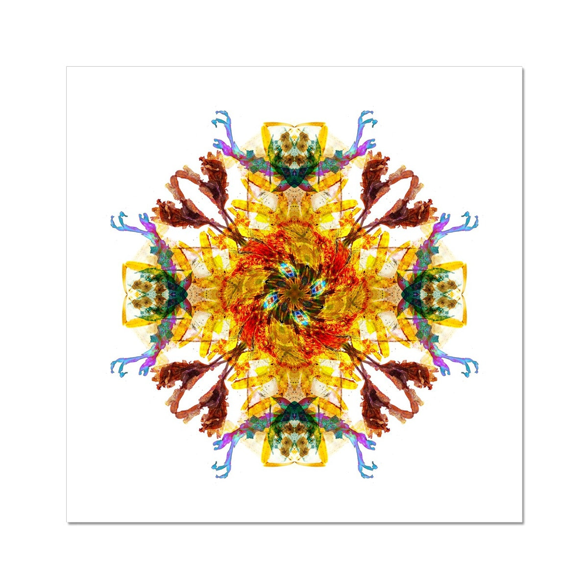 Ancient Wisdom Mandala Hahnemühle Photo Rag Print