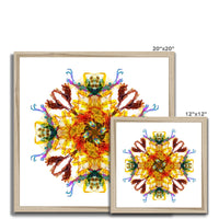 Ancient Wisdom Mandala Framed Print