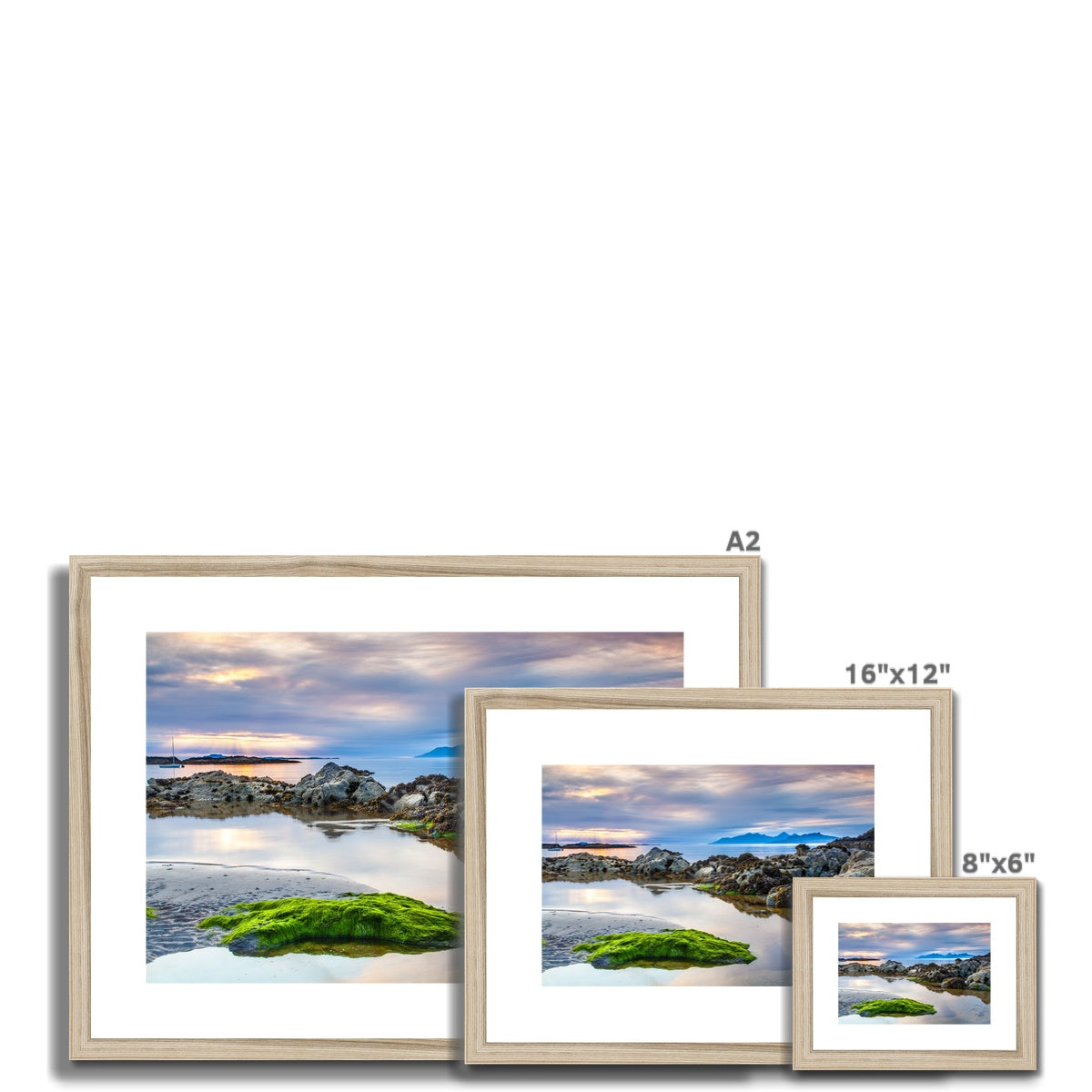 Ardnamurchan Sunset Framed & Mounted Print
