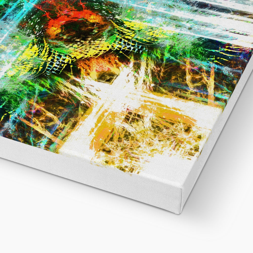 Earth Elemental Mandala Canvas
