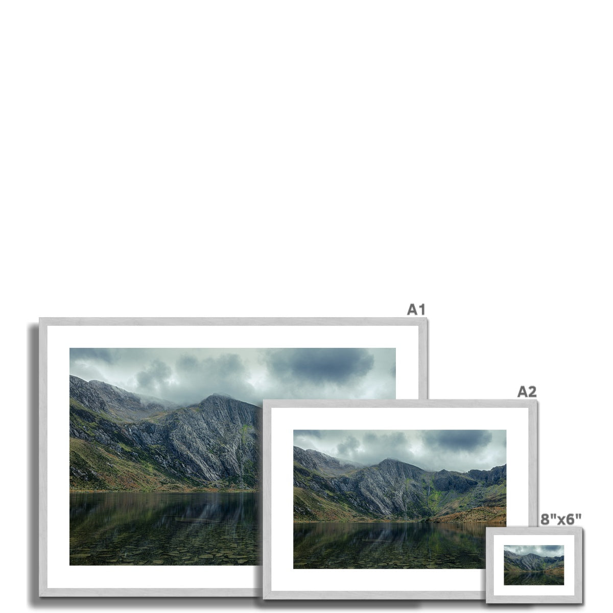 Cwm Idwal Antique Framed & Mounted Print