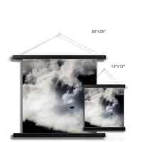 Storm Raven 1 Fine Art Print with Hanger