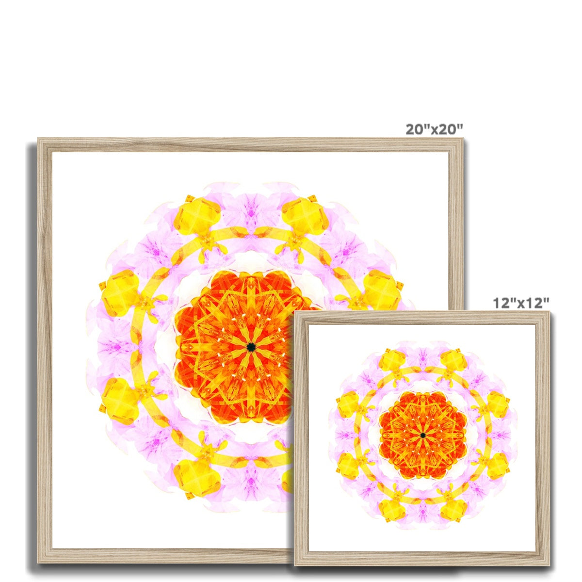 Creativity Mandala Framed Print