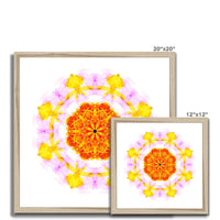 Creativity Mandala Framed Print