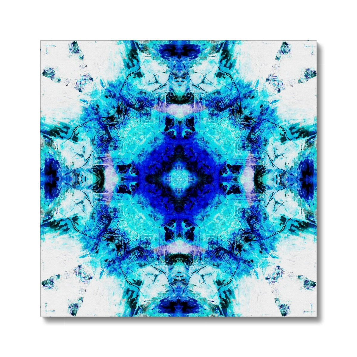 Water Elemental Mandala Canvas