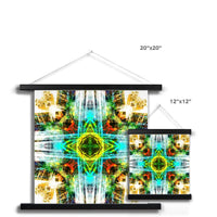 Earth Elemental Mandala Fine Art Print with Hanger