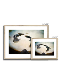 Odin's Ravens Framed & Mounted Print