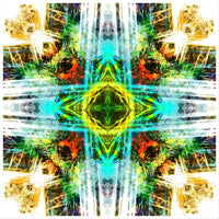 Earth Elemental Mandala Sticker