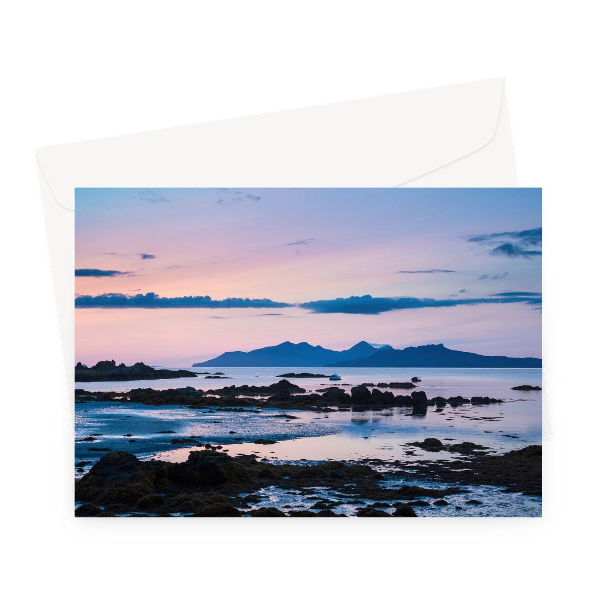 Inner Hebrides Dusk Greeting Card