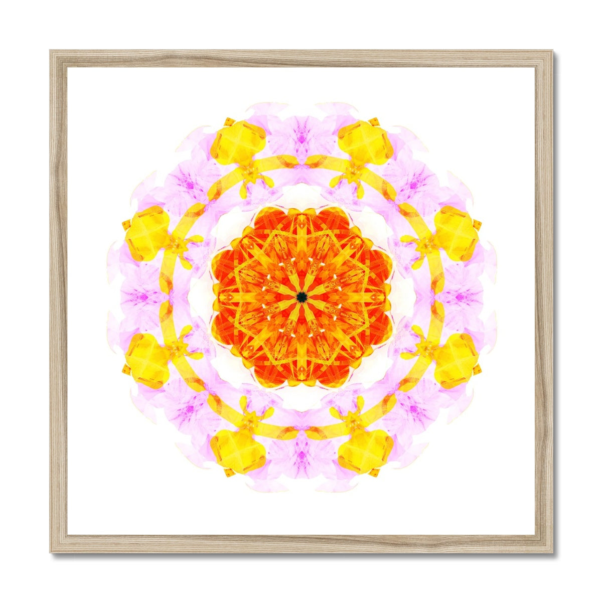 Creativity Mandala Framed Print