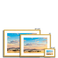 Dawn over the Inner Hebrides Antique Framed & Mounted Print