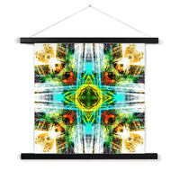 Earth Elemental Mandala Fine Art Print with Hanger
