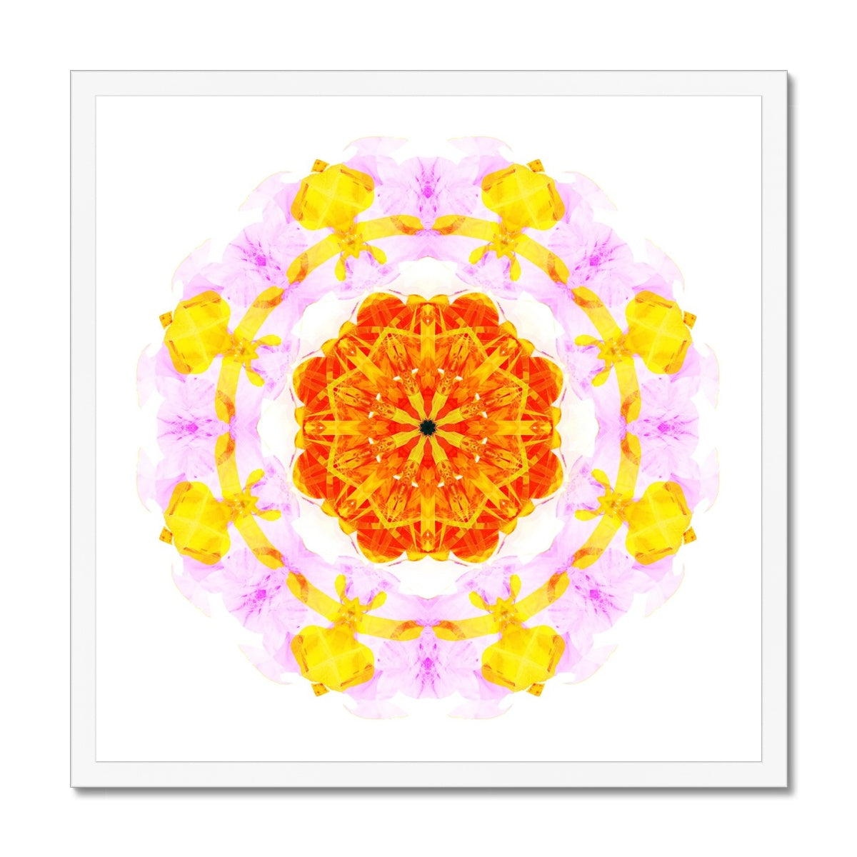 Creativity Mandala Budget Framed Poster