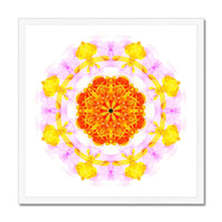 Creativity Mandala Budget Framed Poster