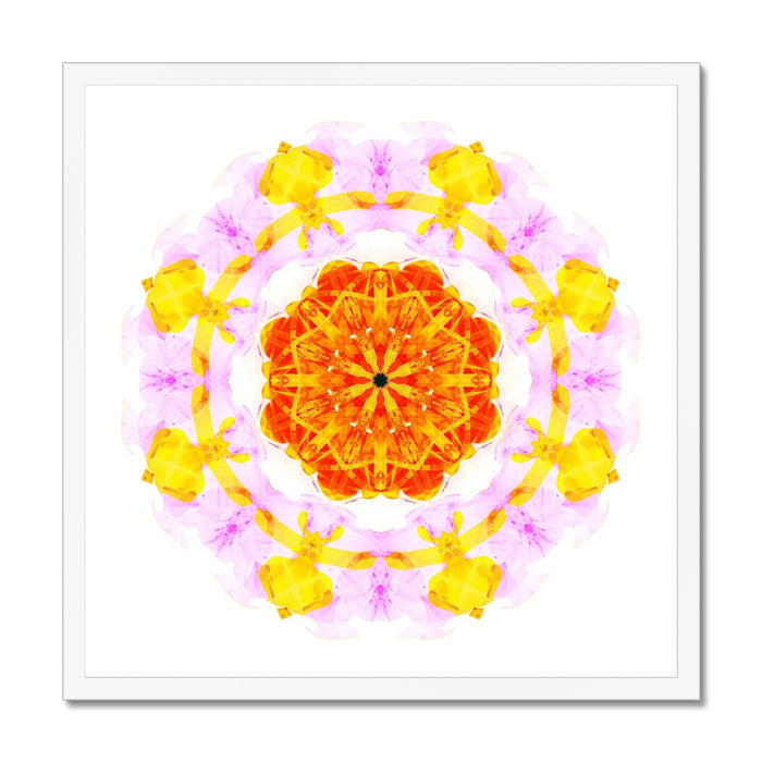 Creativity Mandala Budget Framed Poster
