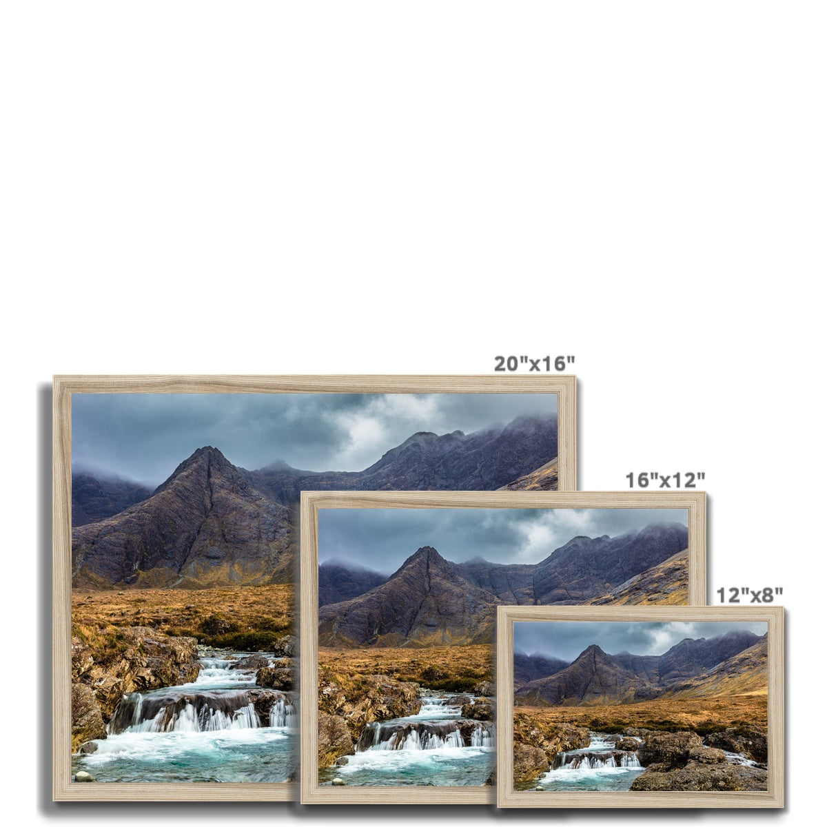 Fairy Pools, Isle of Skye Framed Print