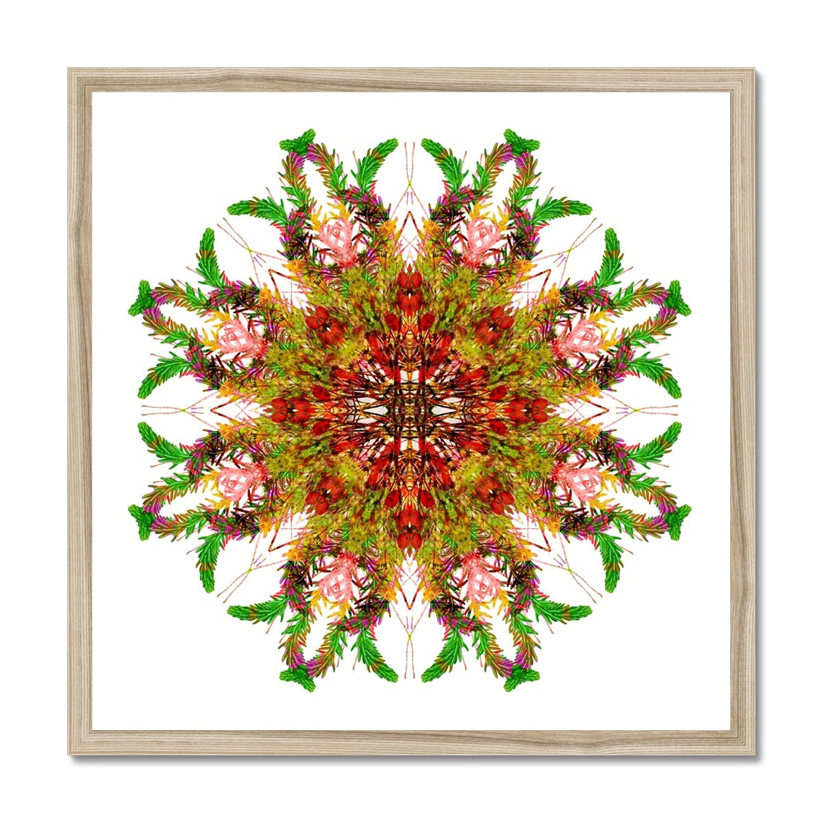 Bounty Mandala Budget Framed Poster