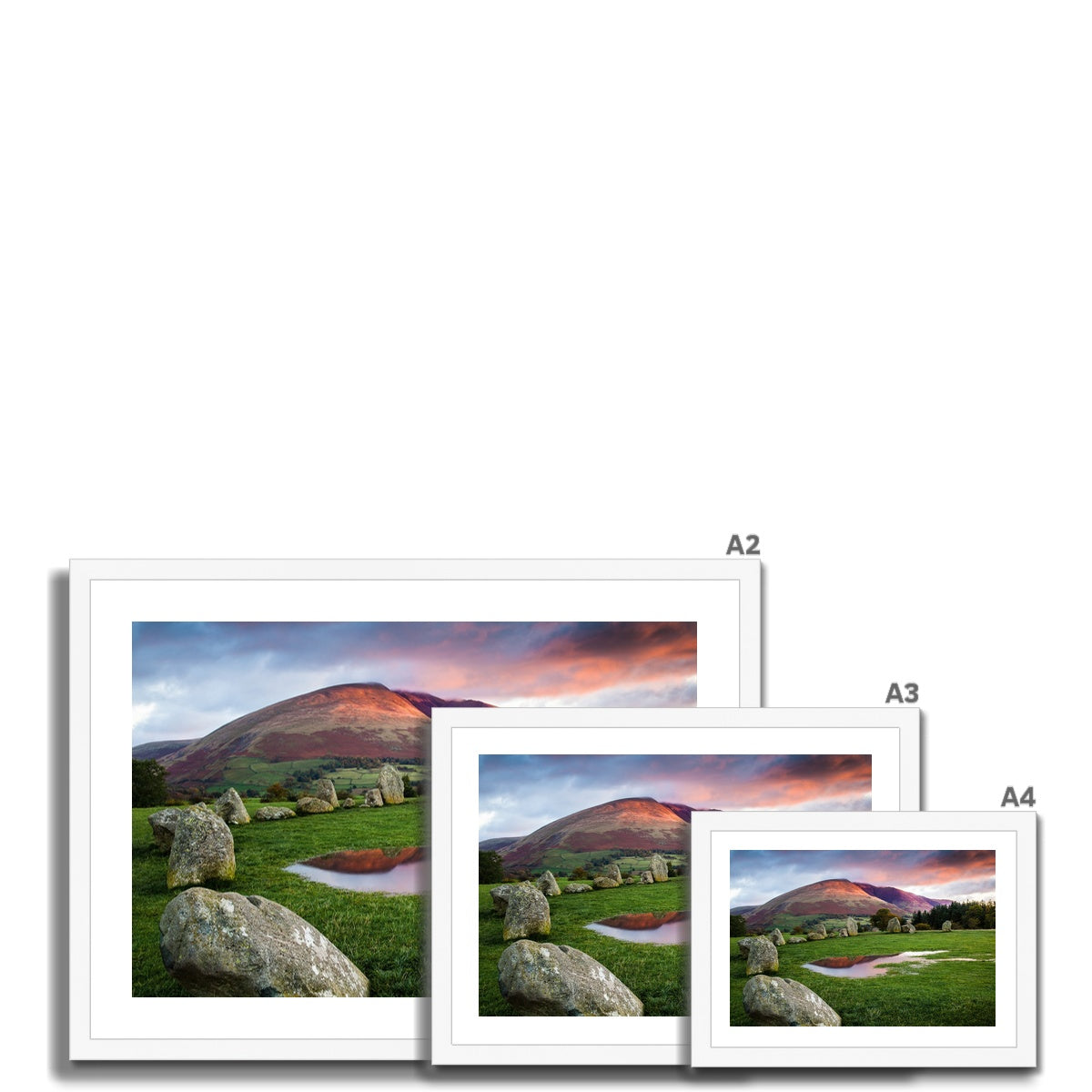Castlerigg Reflections Framed Print