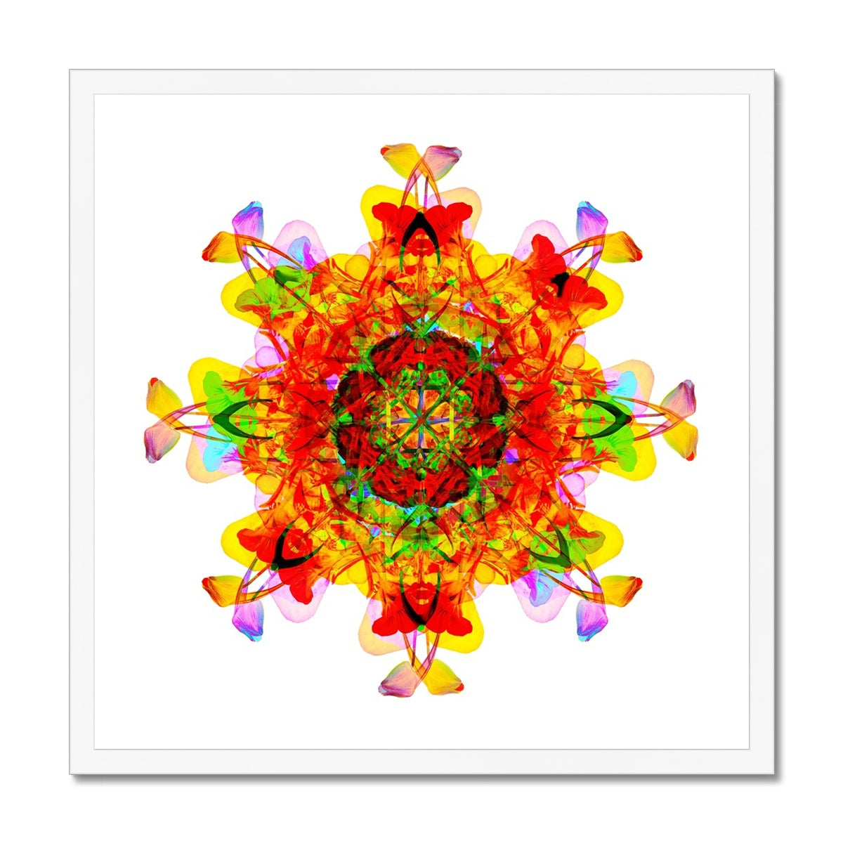 Creative Nurturing Mandala Budget Framed Poster