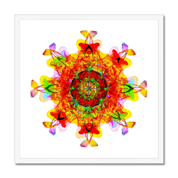 Creative Nurturing Mandala Budget Framed Poster