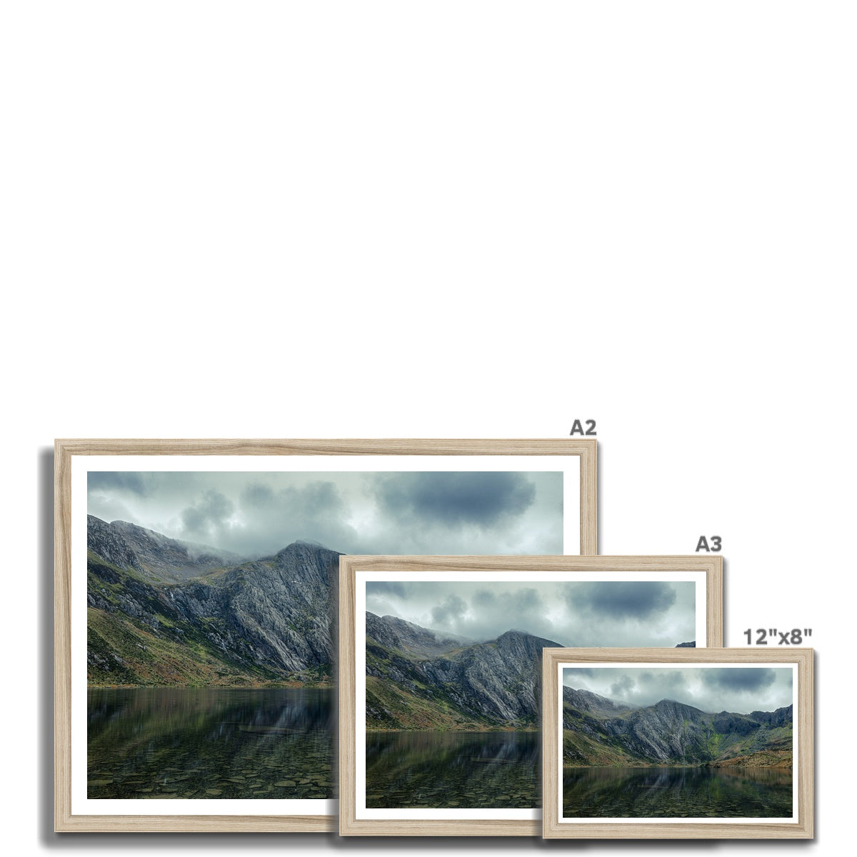 Cwm Idwal Framed Print