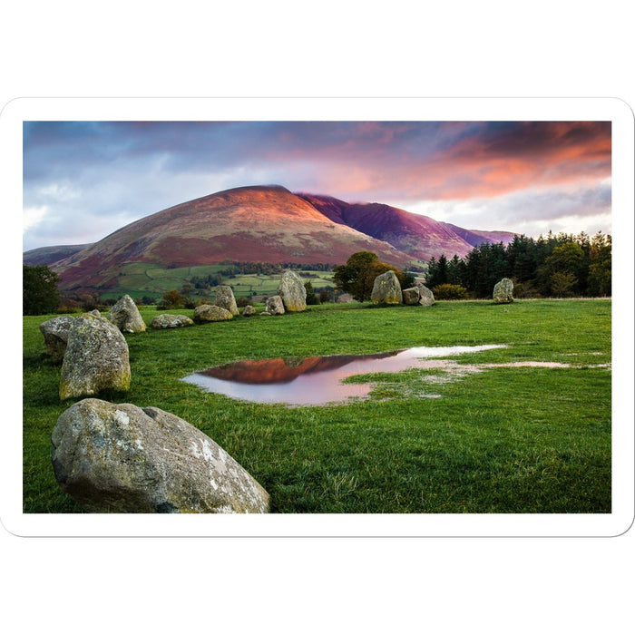 Castlerigg Reflections Sticker