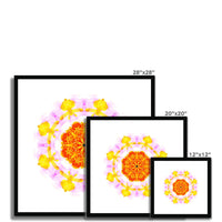 Creativity Mandala Framed & Mounted Print