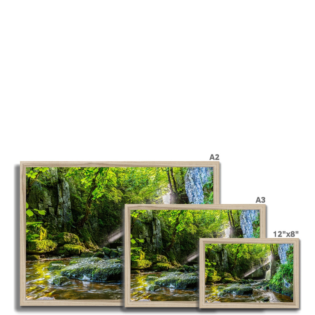 Catrigg Foss Framed Print