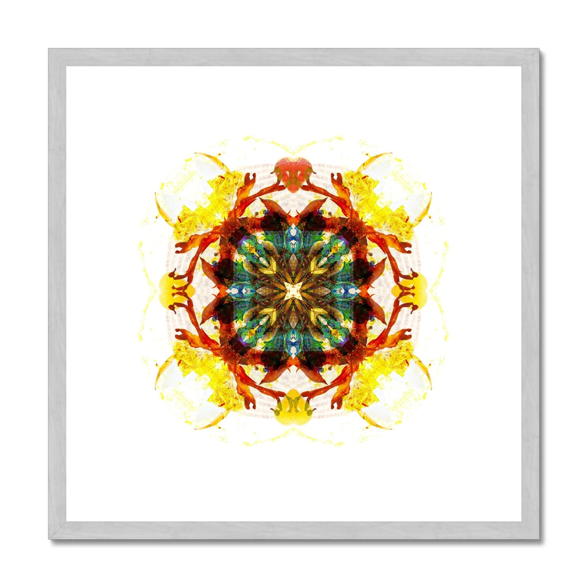 Earth Healing Antique Framed & Mounted Print