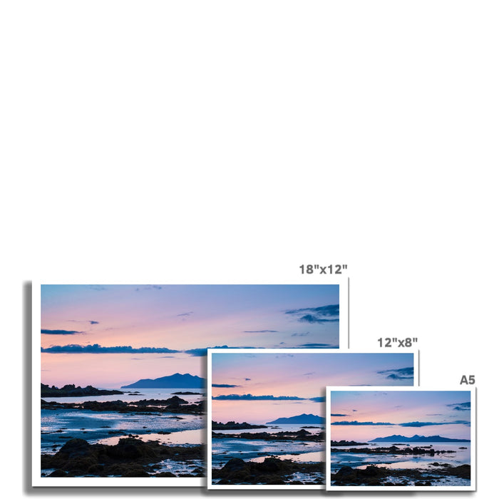 Inner Hebrides Dusk Hahnemühle Photo Rag Print
