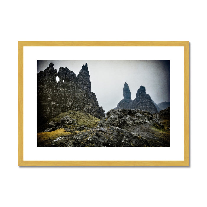 The Old Man of Storr Antique Framed & Mounted Print