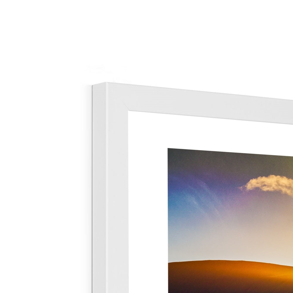 Crows over Castlerigg Framed Print