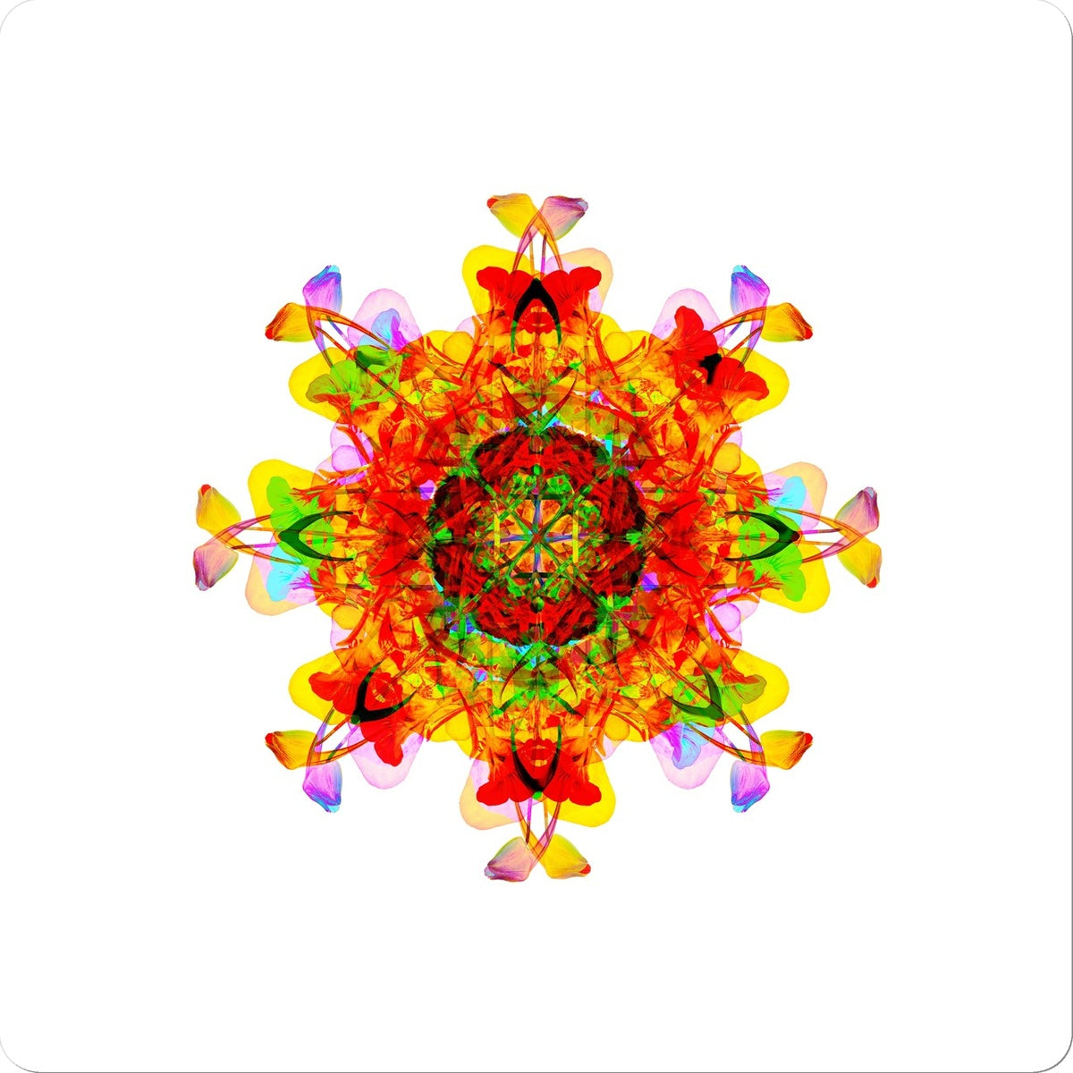 Creative Nurturing Mandala Sticker