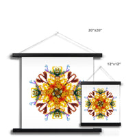 Ancient Wisdom Mandala Fine Art Print with Hanger