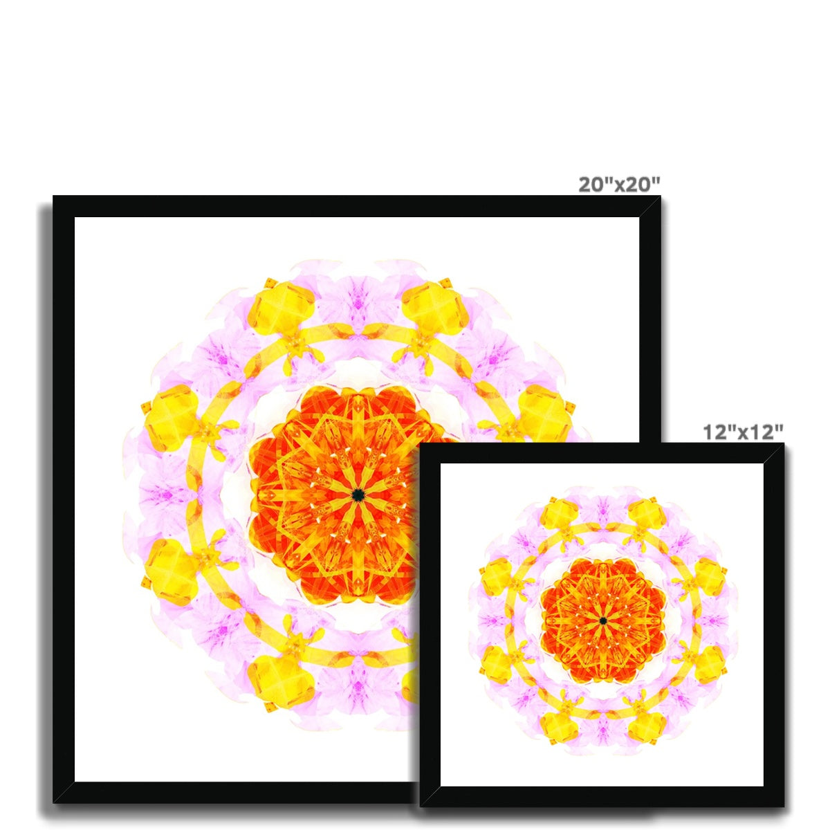 Creativity Mandala Framed Print