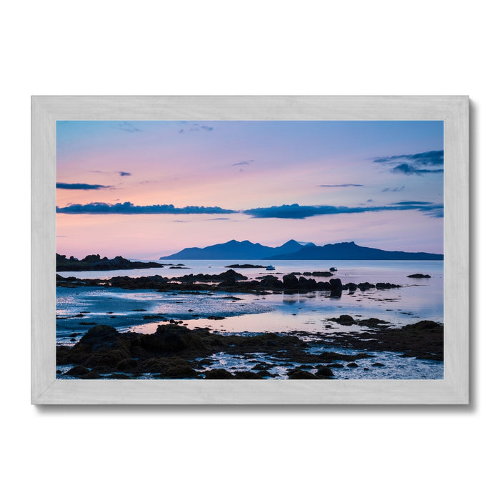 Inner Hebrides Dusk Antique Framed Print
