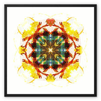Earth Healing Framed Canvas