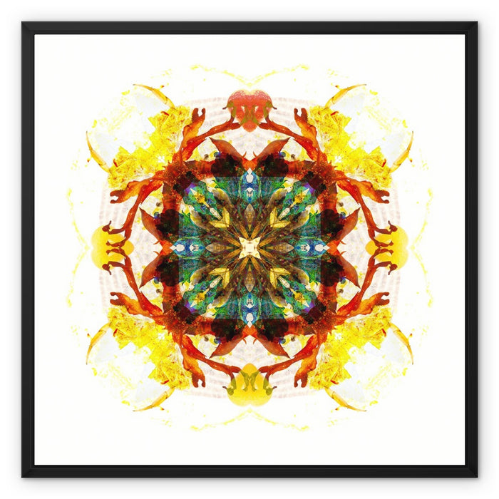 Earth Healing Framed Canvas