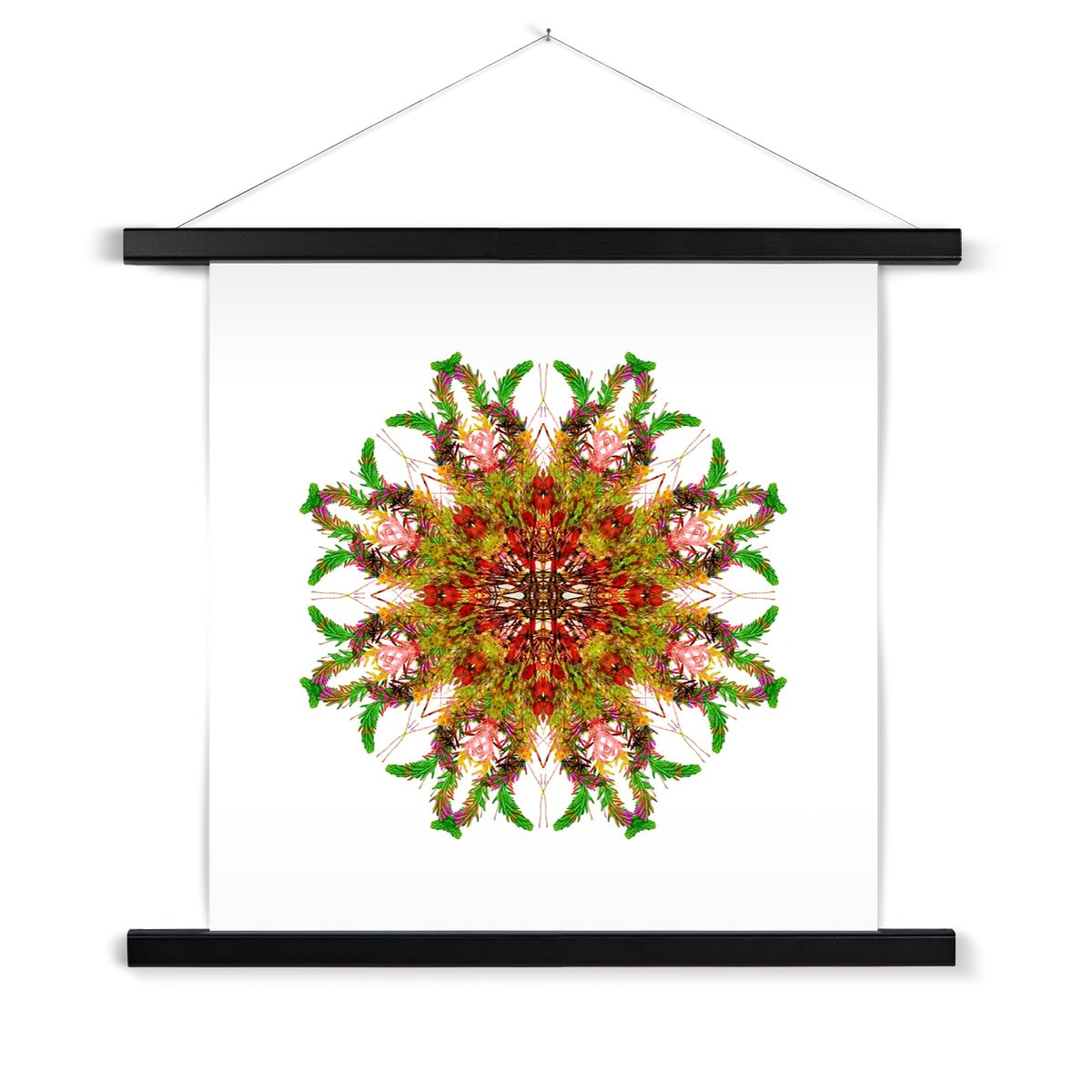 Bounty Mandala Fine Art Print with Hanger