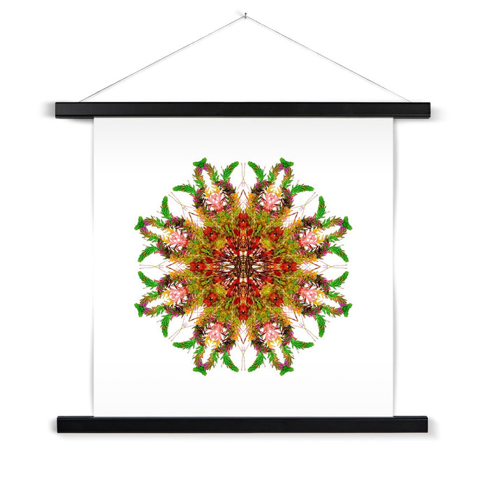 Bounty Mandala Fine Art Print with Hanger