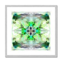 Air Elemental Mandala Antique Framed & Mounted Print