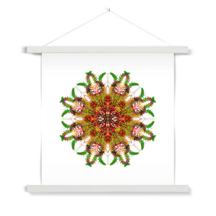 Bounty Mandala Fine Art Print with Hanger