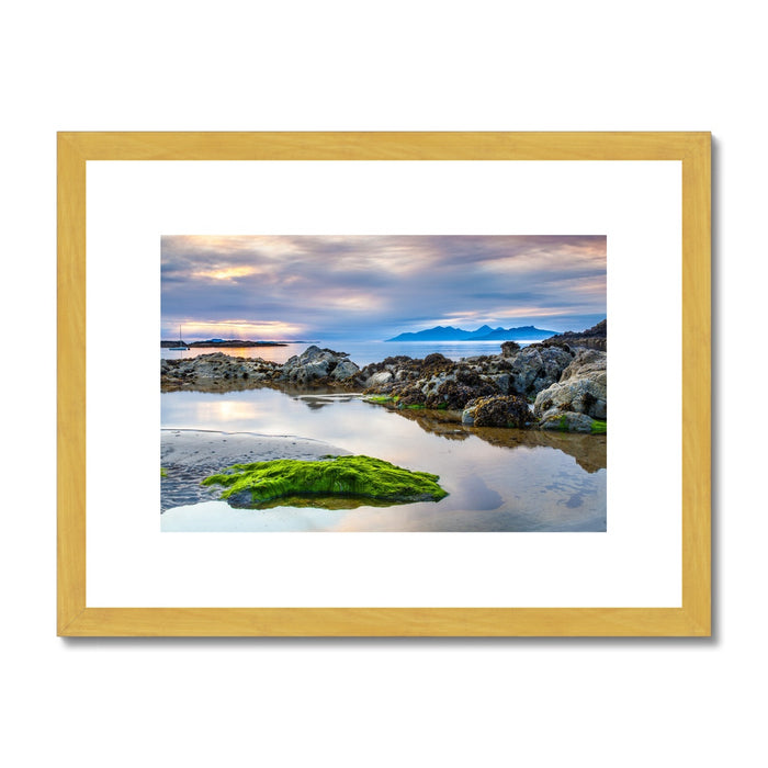 Ardnamurchan Sunset Antique Framed & Mounted Print